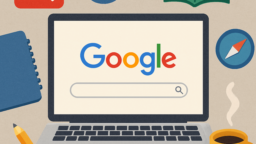 أشهر محركات البحث على الإنترنت هو قوقل google